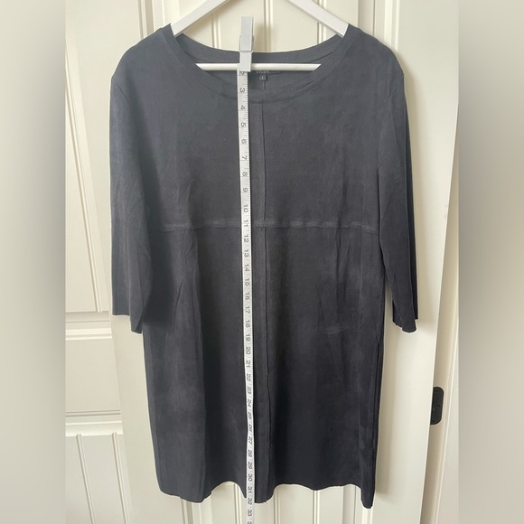 GOLDIE black faux suede dress - Picture 5 of 5